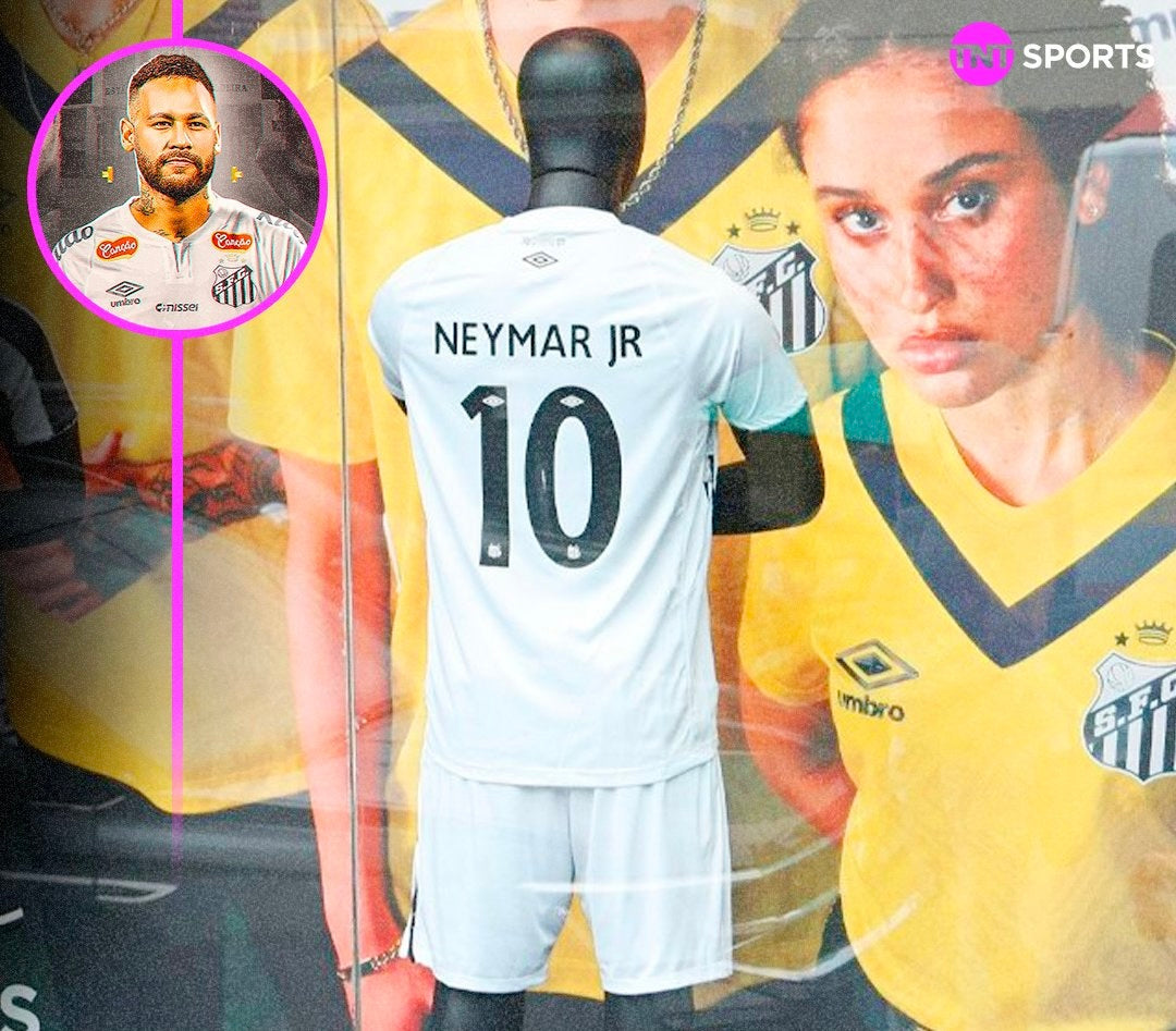 NOVIDADE! Camisa Santos I 2025 Modelo Jogador - #10 Neymar JR (MODELO DE ESTREIA)