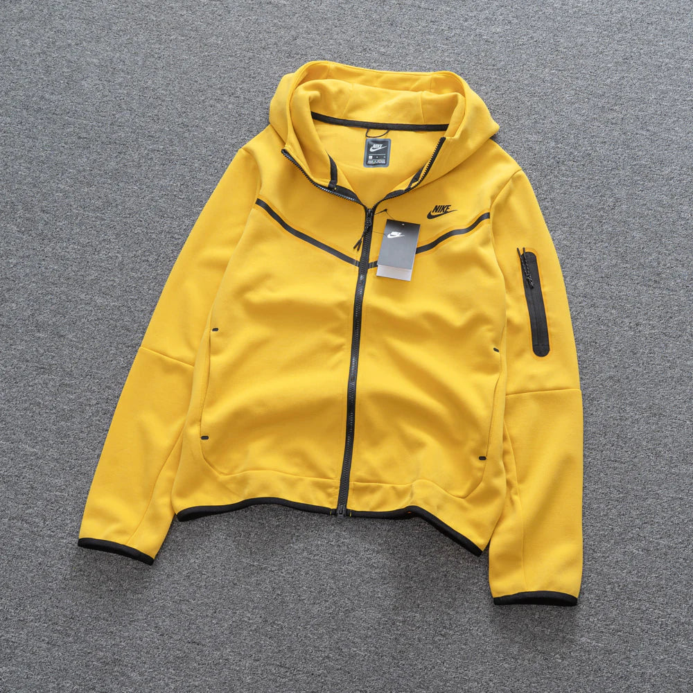 Jaqueta NK Tech Fleece Amarelo