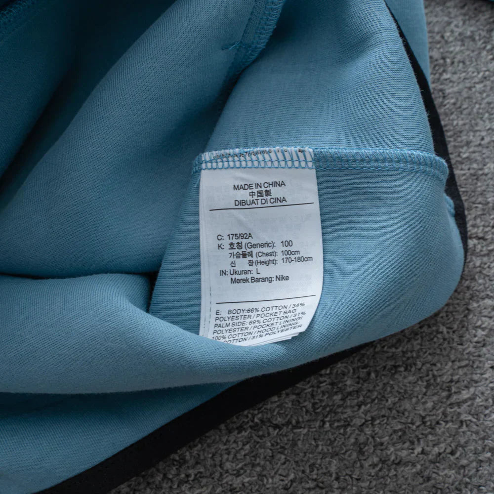 Jaqueta NK Tech Fleece Azul