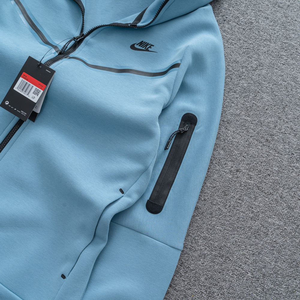 Jaqueta NK Tech Fleece Azul