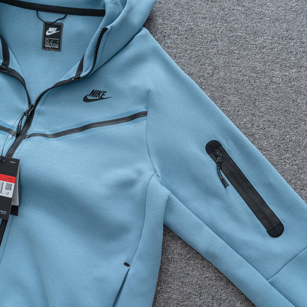 Jaqueta NK Tech Fleece Azul