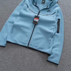 Jaqueta NK Tech Fleece Azul