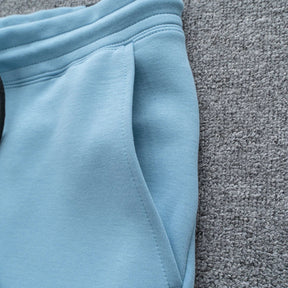 Jaqueta NK Tech Fleece Azul e Branco