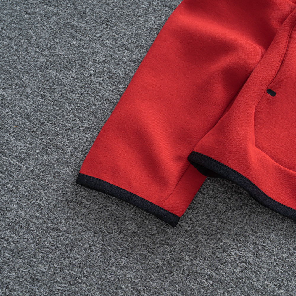 Jaqueta NK Tech Fleece Vermelho