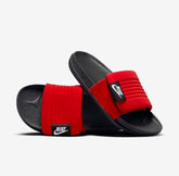 Chinelo NK Offcourt Adjust Preto e Vermelho