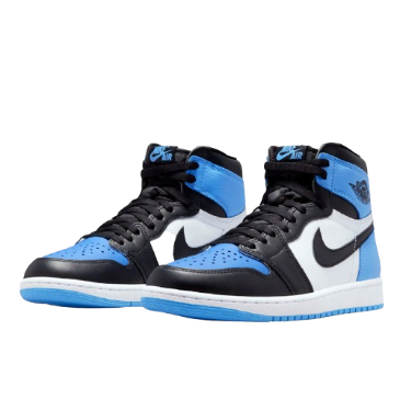 Tênis NK Air Jordan 1 High OG "Unc Toe"