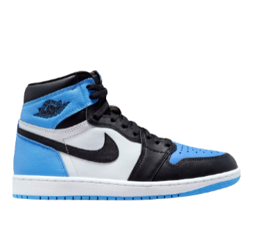 Tênis NK Air Jordan 1 High OG "Unc Toe"