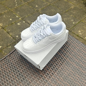 Tênis NK Air Force 1 White Lace